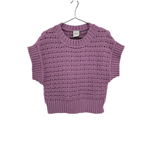 Varley Chunky Smoky Grape Fillmore Sweater Vest Size XS