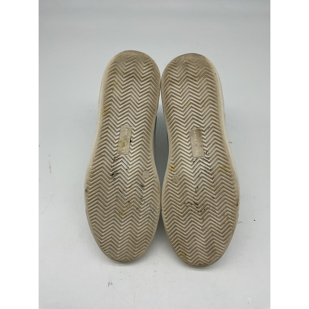 Anine Bing Sport White Leather Hayden Sneaker Size 7
