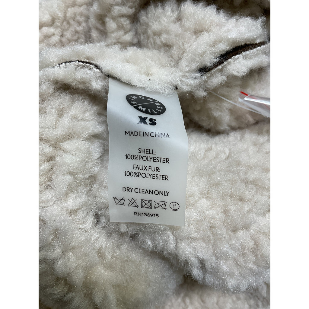 Simon Miller 'Jetz' Brown Polyester Coat Size XS