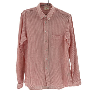 La Paz Striped Pink Branco Button Down Shirt Size XS