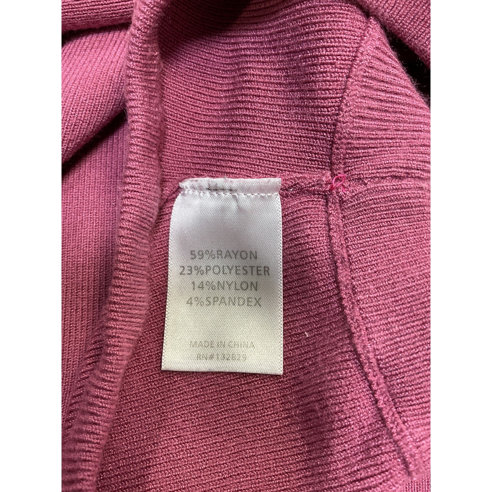 Michael Costello 'Niko' Pink Rayon Knit Mini Dress Size S