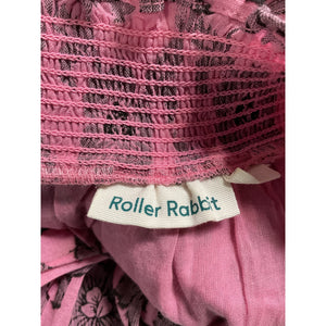 Roller Rabbit 'Pau' Pink Cotton Fiorella Dress Size M