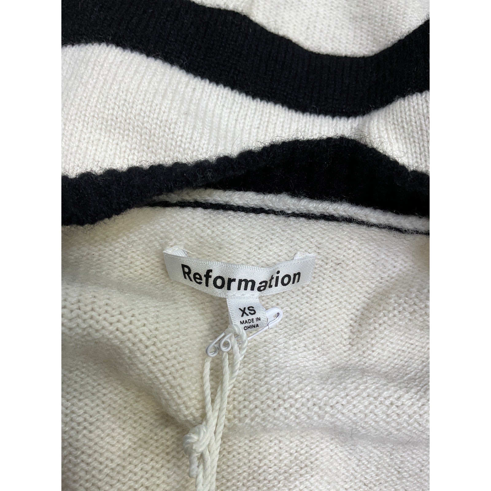 Reformation 'Becka' Cream Cashmere Cardigan Size XS - NWT