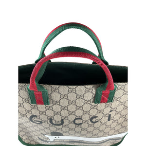 Gucci Children's Beige Printed Gg Tote Bag