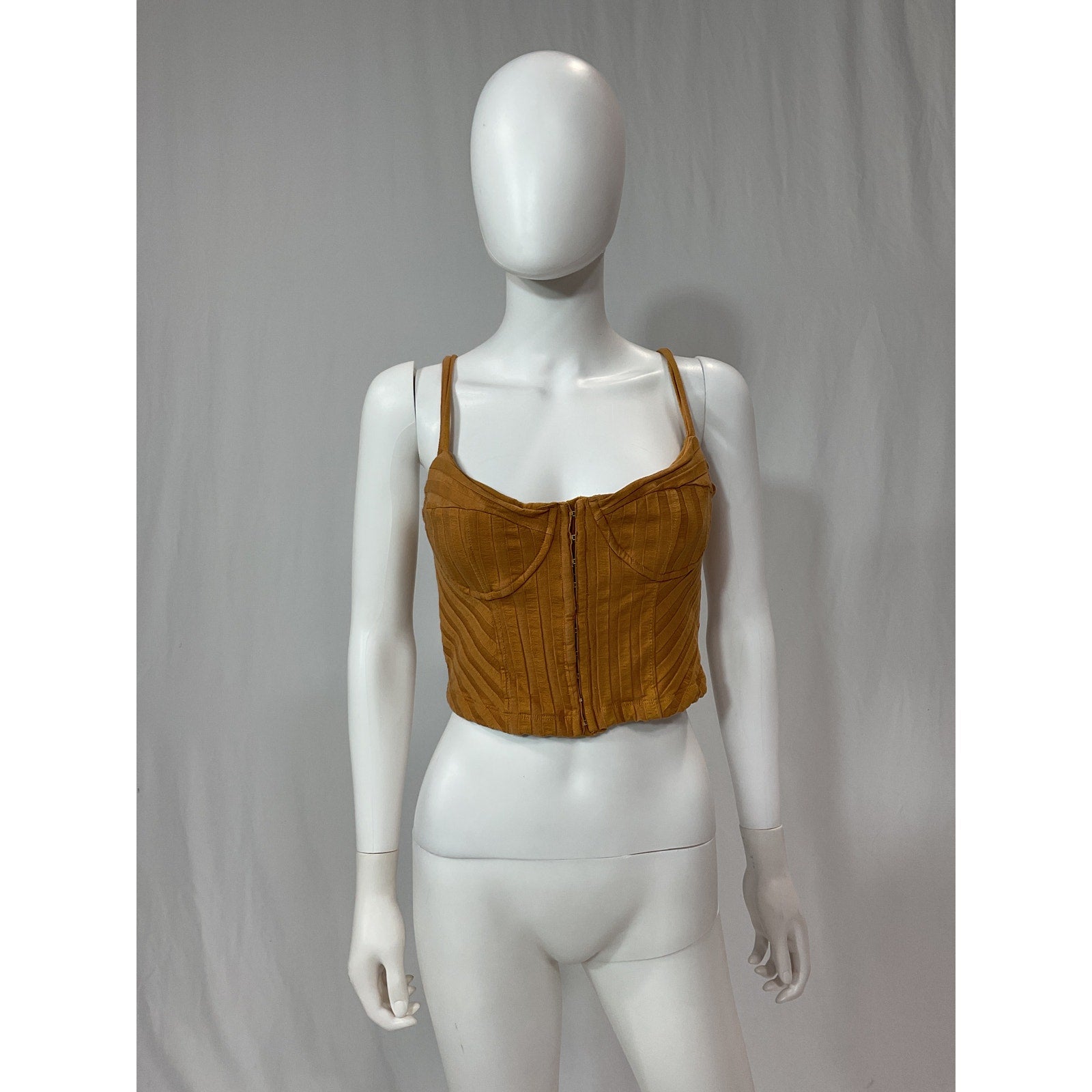 Simkhai 'Dee' Brown Bustier Tank Size L