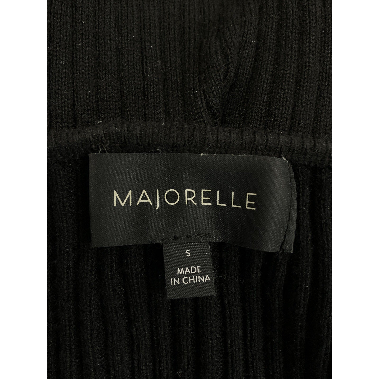 Majorelle 'Salone' Black Sweater Size S