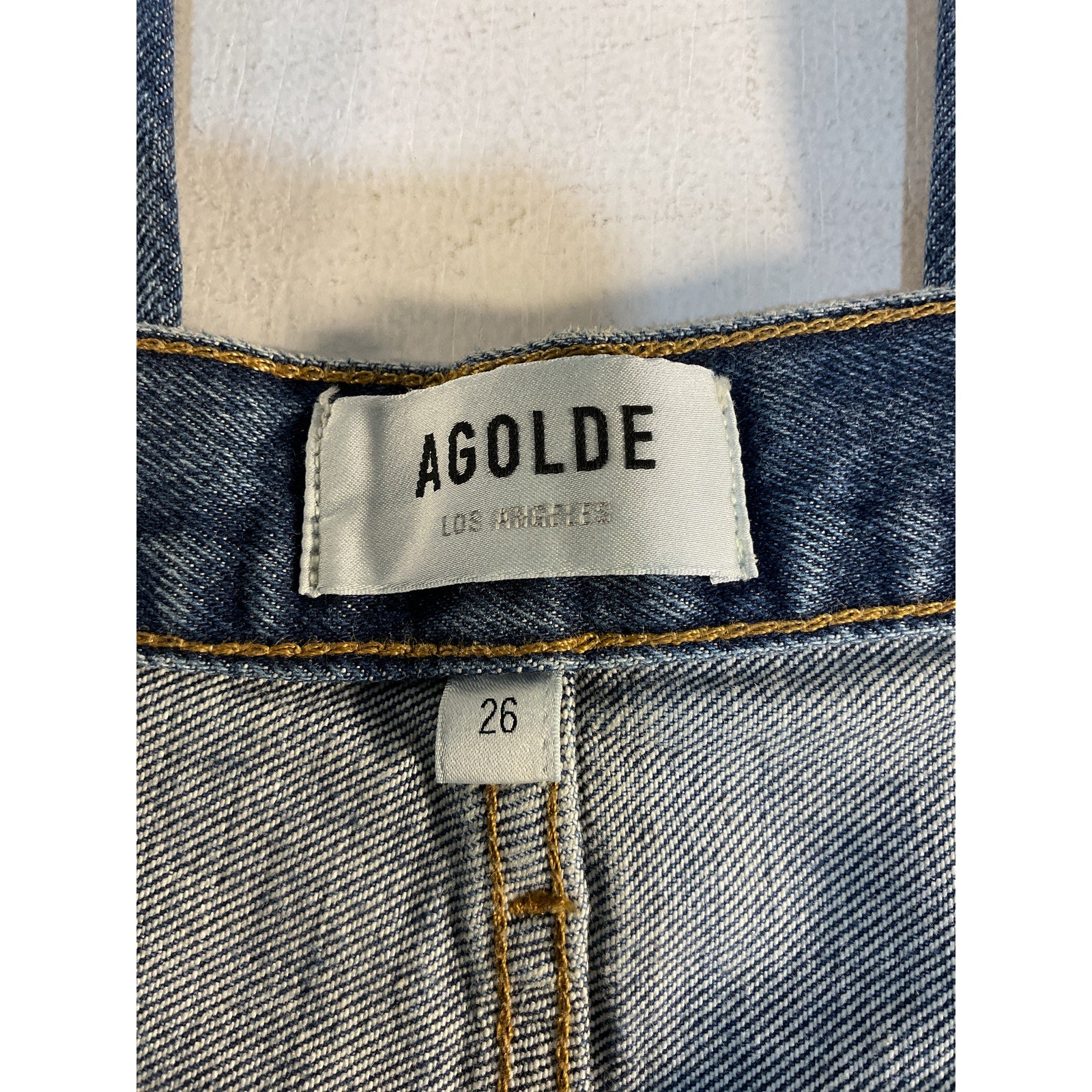 Agolde 'Cooper' Blue Cargo Denim Jean Size 26