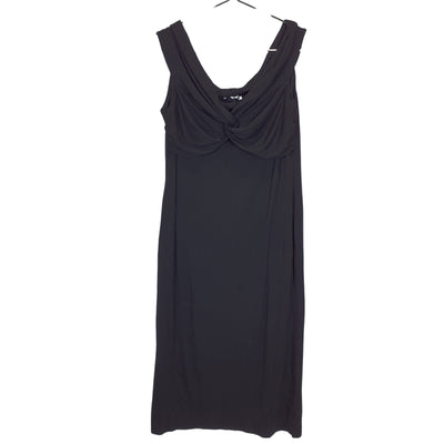 Reformation Elegant Black Toulon Knit Size XL Dress