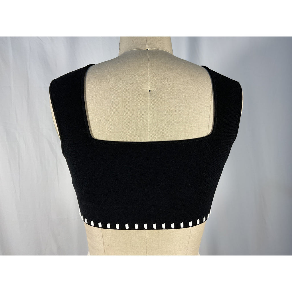 Alexis 'Kesa' Black Crepe Top Size S