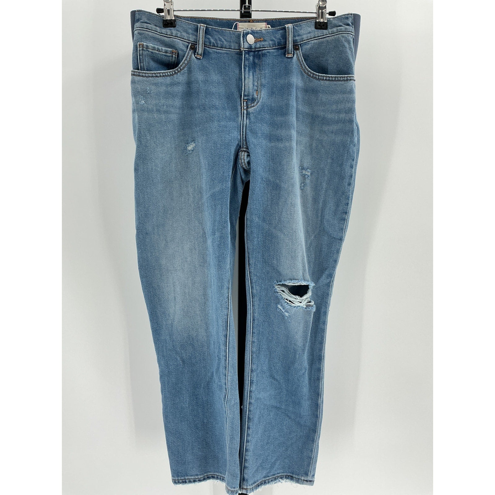 Hatch 'The Boyfriend' Blue Cotton Maternity Denim Jean Size 26