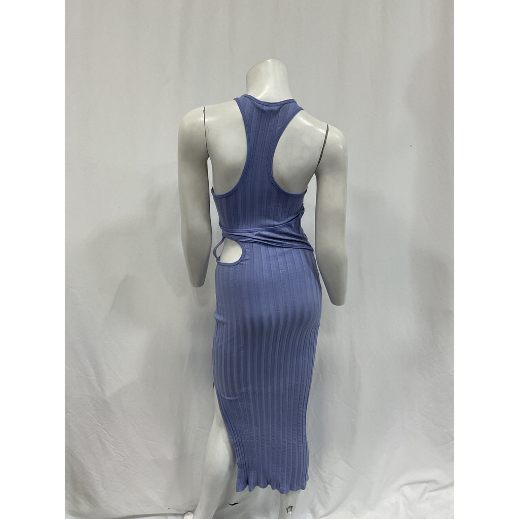 Simkhai 'Kaya' Purple Cut Out Midi Dress Size S