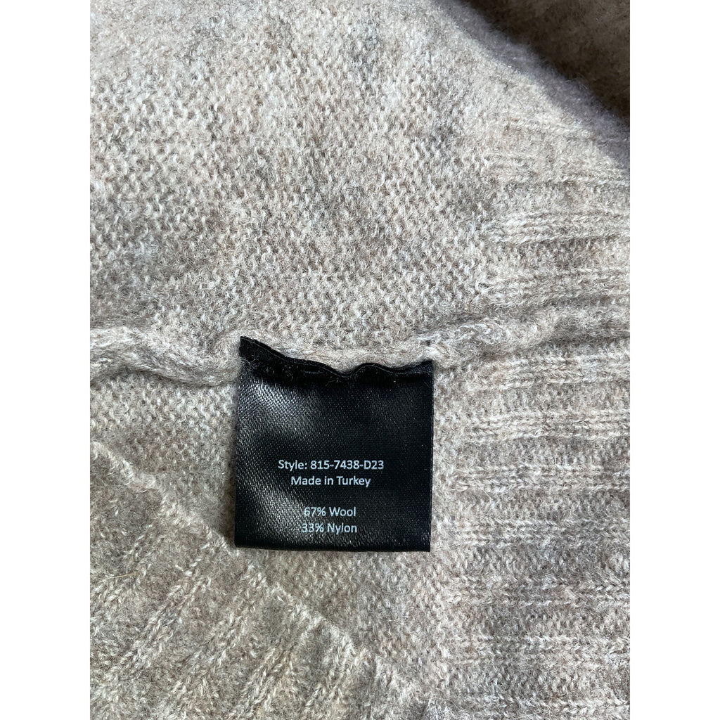 Jenni Kayne 'Finley' Beige Wool Cardigan Size XL