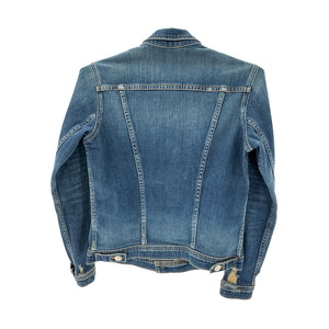 L'Agence Distressed Blue Celine Jacket Size XS