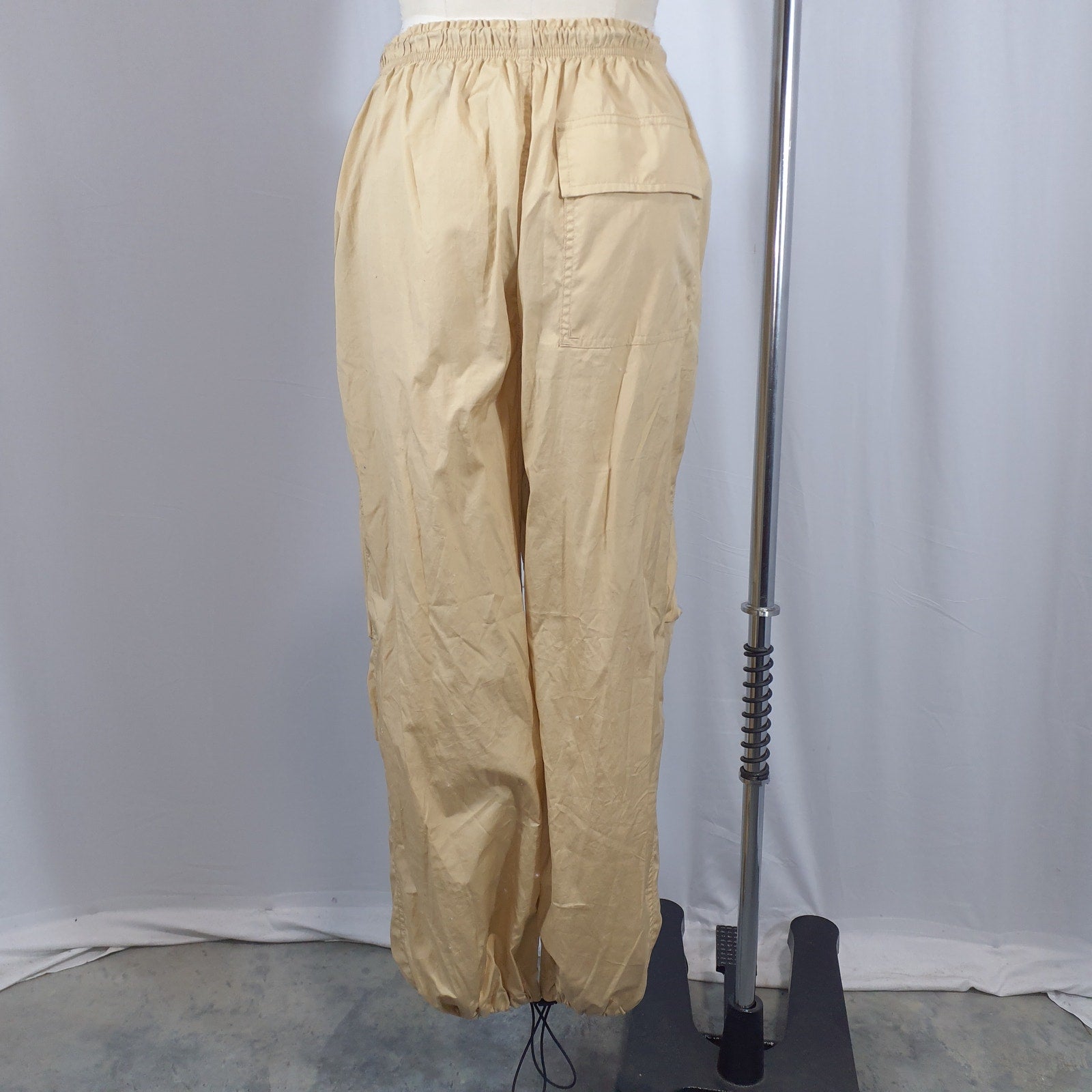 Rag & Bone 'Becky' Tan Sateen Flight Pant Size S