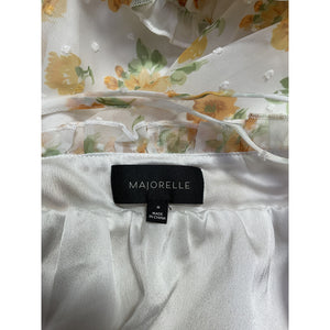 Majorelle 'Penny' Yellow Polyester Dress Size M