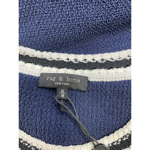 Rag & Bone Textured Navy Meghan Sweater Vest Size M NWT