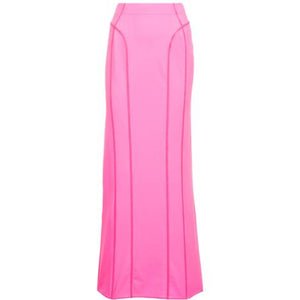 Jacquemus Sleek Pink La Jupe Tuba Maxi Skirt Size US 2