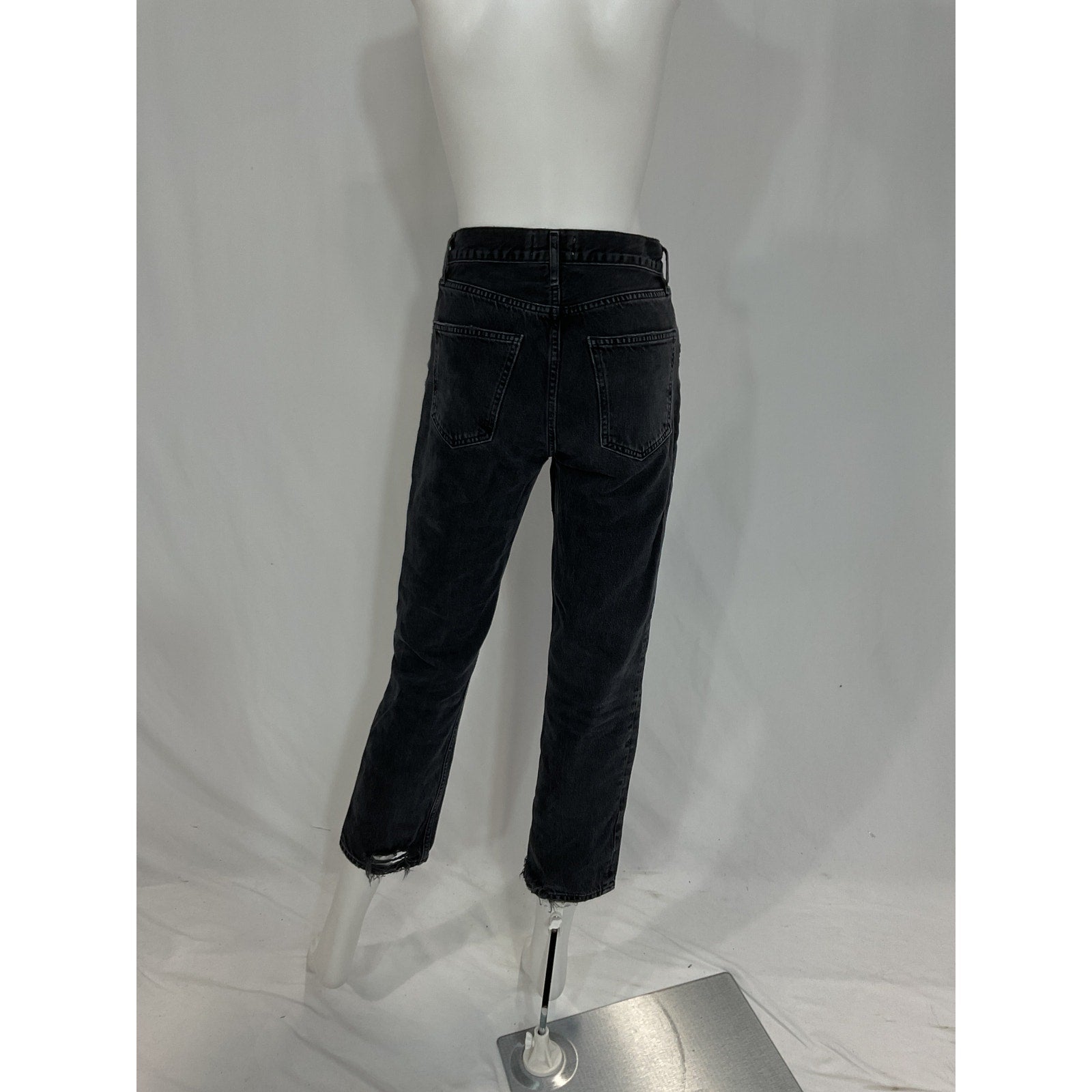 Agolde 'Lana' Rhyme Crop Denim Jean Size 24