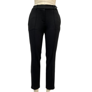 Anine Bing Tailored Black Ian Pants Size US 2