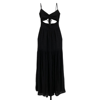 Lspace Chic Black Zuri Maxi Dress Size XS