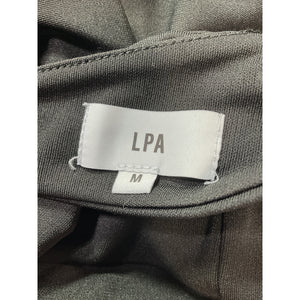 Lpa 'Naima' Black Ruched Maxi Dress Size M