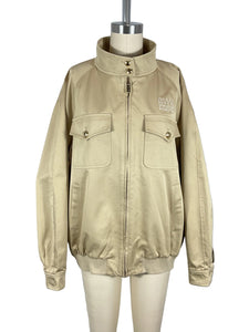 Miu Miu Classic Cord Chino Blouson Jacket Size 38 IT / US 2