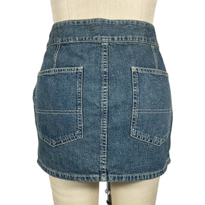 Isabel Marant High Waisted Dark Blue Fatsia Denim Skirt Size FR 36 / US 4 NWT