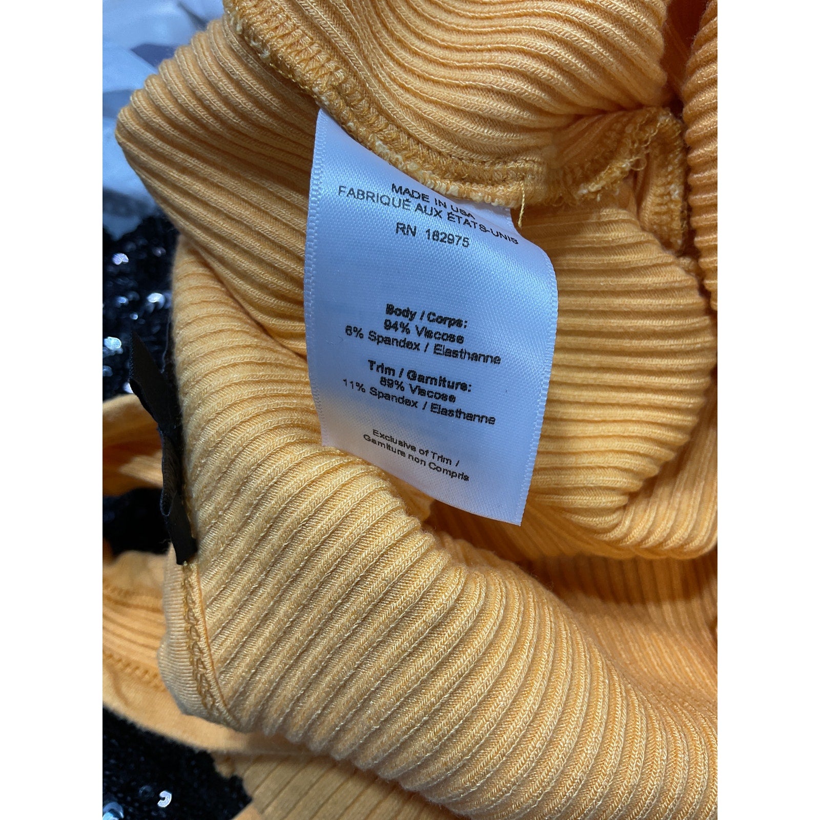 The Range 'Cinched' Orange Midi Dress Size M