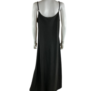 Dissh Pinstriped Black Diego Dress Size 12