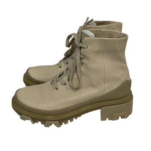 Rag And Bone Leather Oyster Grey Shiloh Hiking Boots Size 35 EU / 5 US