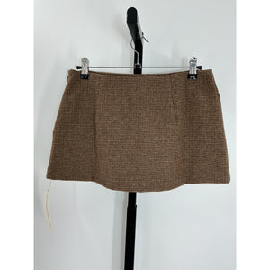 Reformation Low-Rise Brown Calloway Skort Size 2