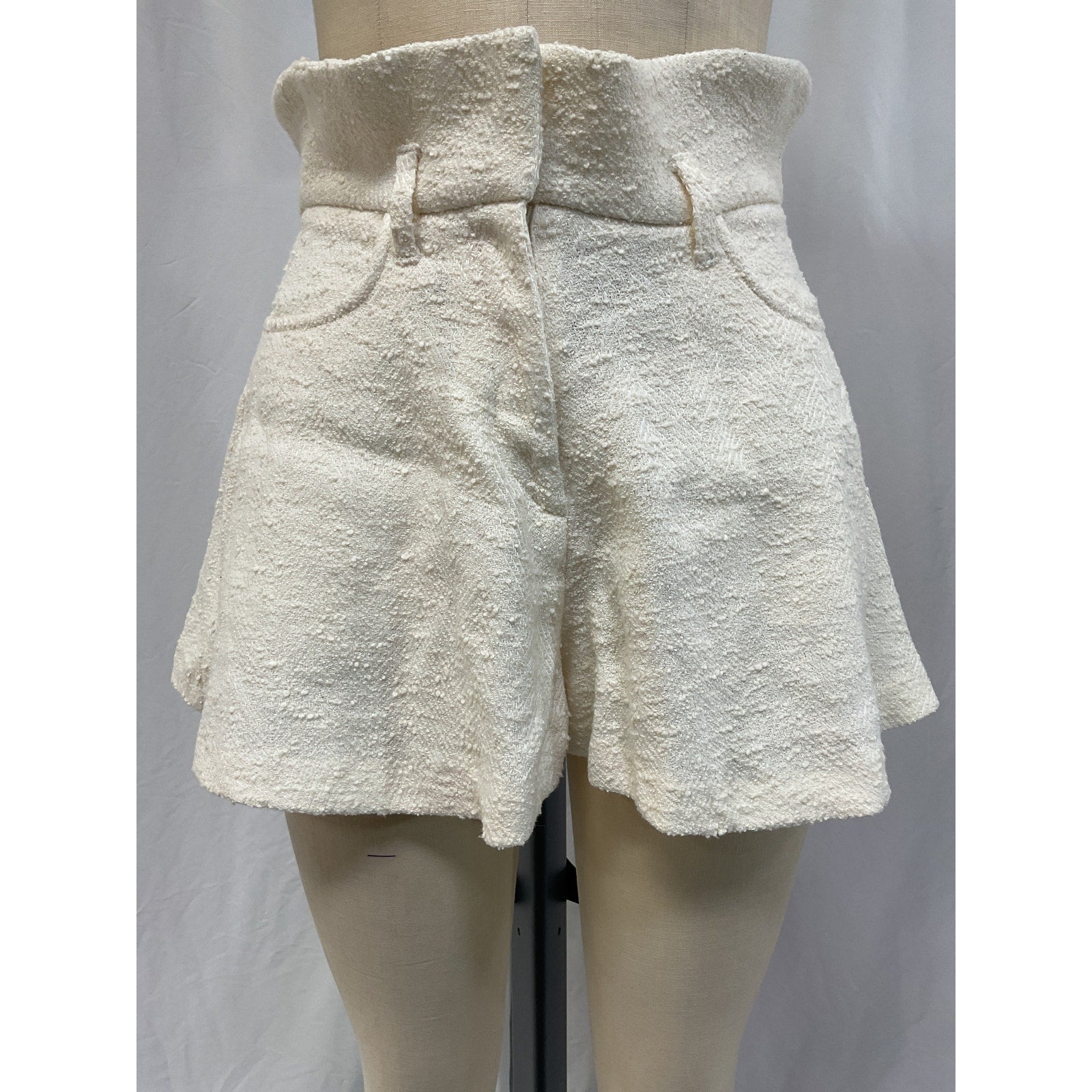 Iro 'Uawi' White Tweed Skort Size 2 - NWT