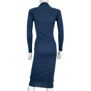 James Perse Stretch Blue Polo Dress Size 0