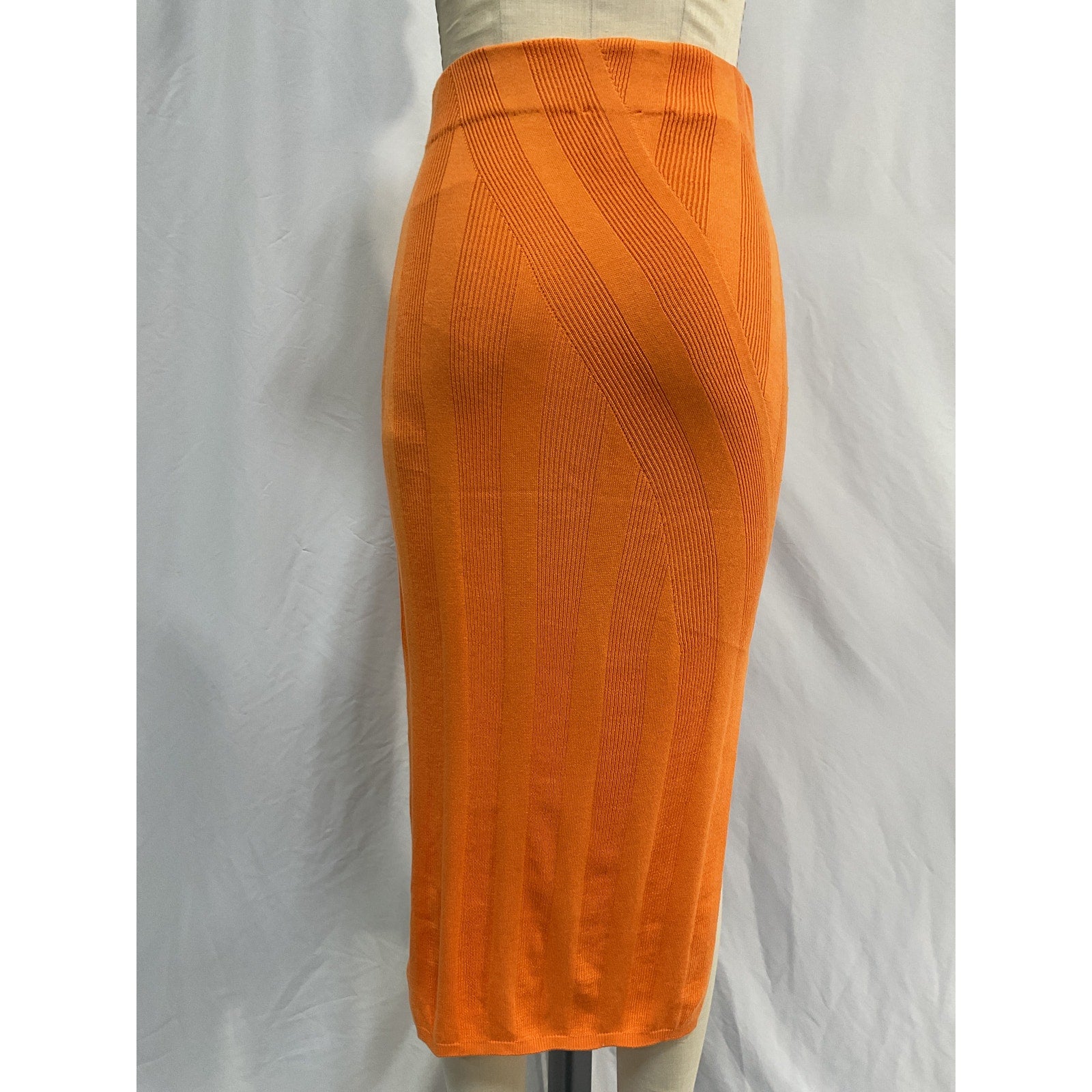 Solid & Striped 'The Ronnie' Gold Viscose Skirt Size S