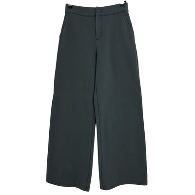 Alo Yoga High-Waist Black Wide-Leg Sweatpant Bottoms Size XXS