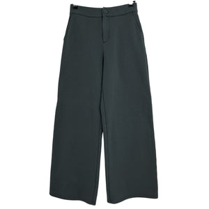 Alo Yoga High-Waist Black Wide-Leg Sweatpant Bottoms Size XXS