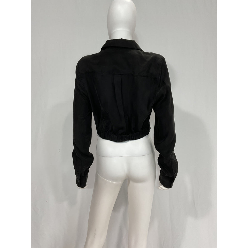 Favorite Daughter 'The Knot Your Typical' Black Top Size M - NWT