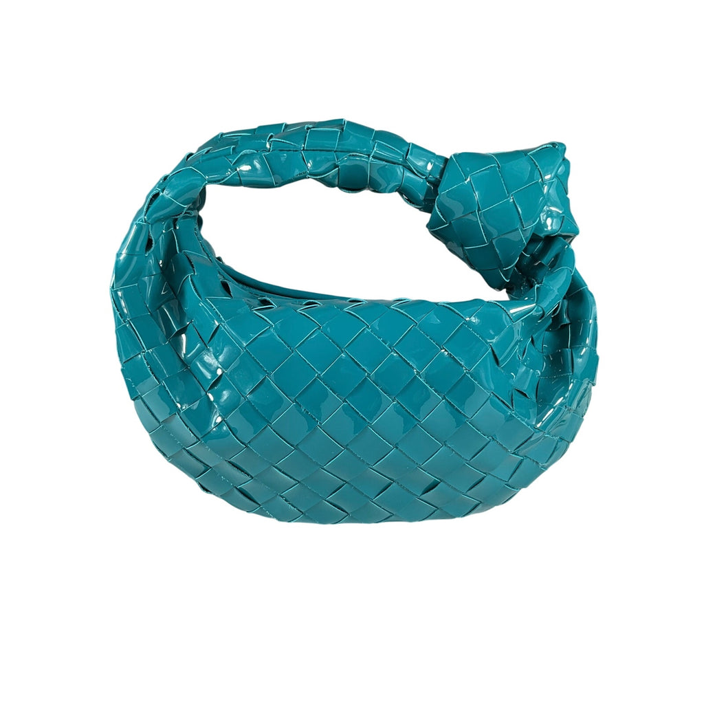 Bottega Veneta Mini 'Jodie' Blue Leather Bag