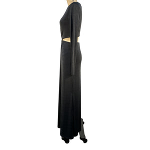 Significant Other Elegant Black Cali Maxi Dress Size 4