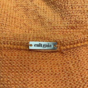 Cult Gaia Knitted Marigold Cameron Dress Size Medium