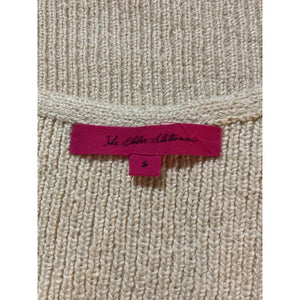 The Elder Statesman Ribbed Yellow Nora Vest Size Small