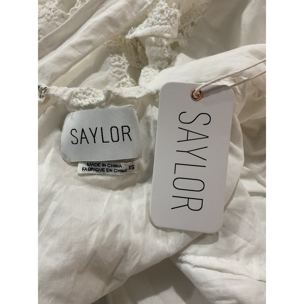 Saylor 'Manet' White Romper / Jumpsuit Size XS - NWT
