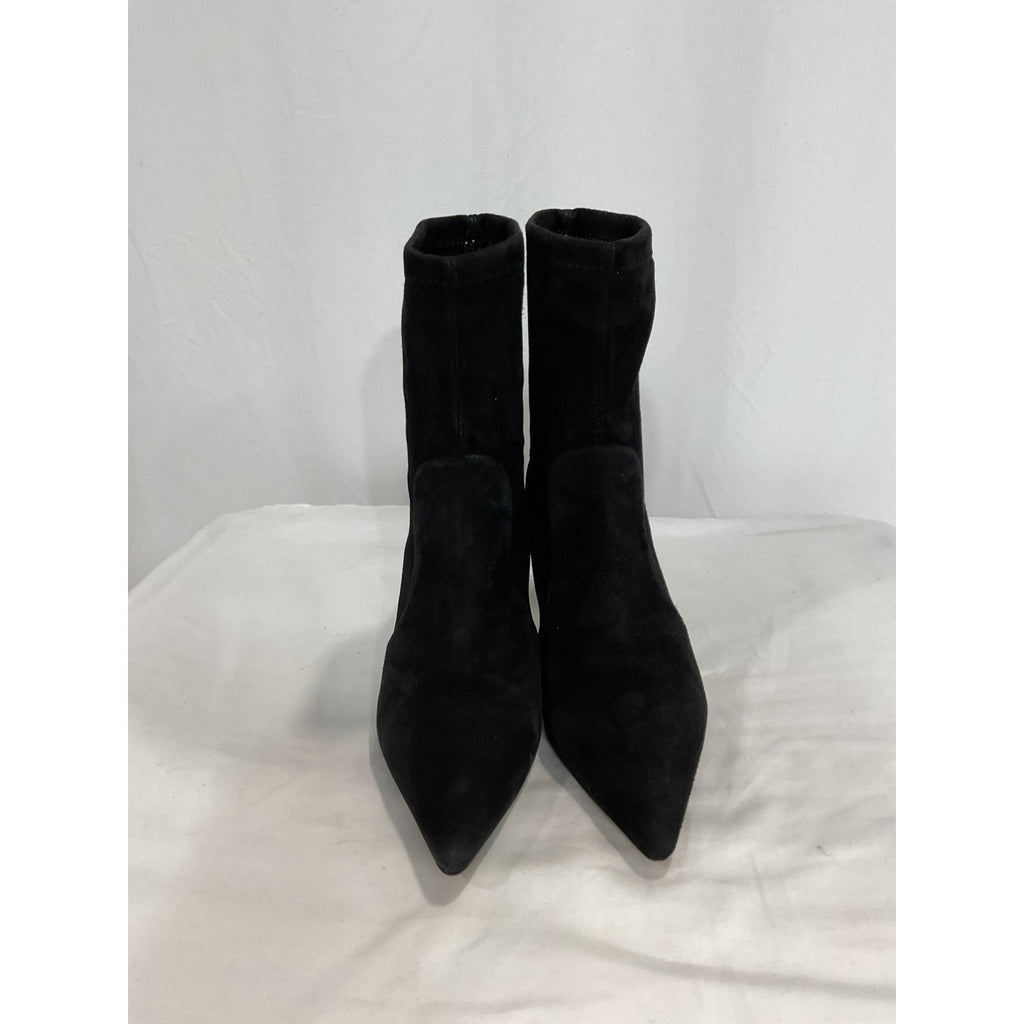 Stuart Weitzman '75' Black Stretch Boot Size 7.5