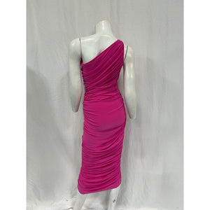 Norma Kamali x Revolve 'Diana' Pink Poly Gown Size XS