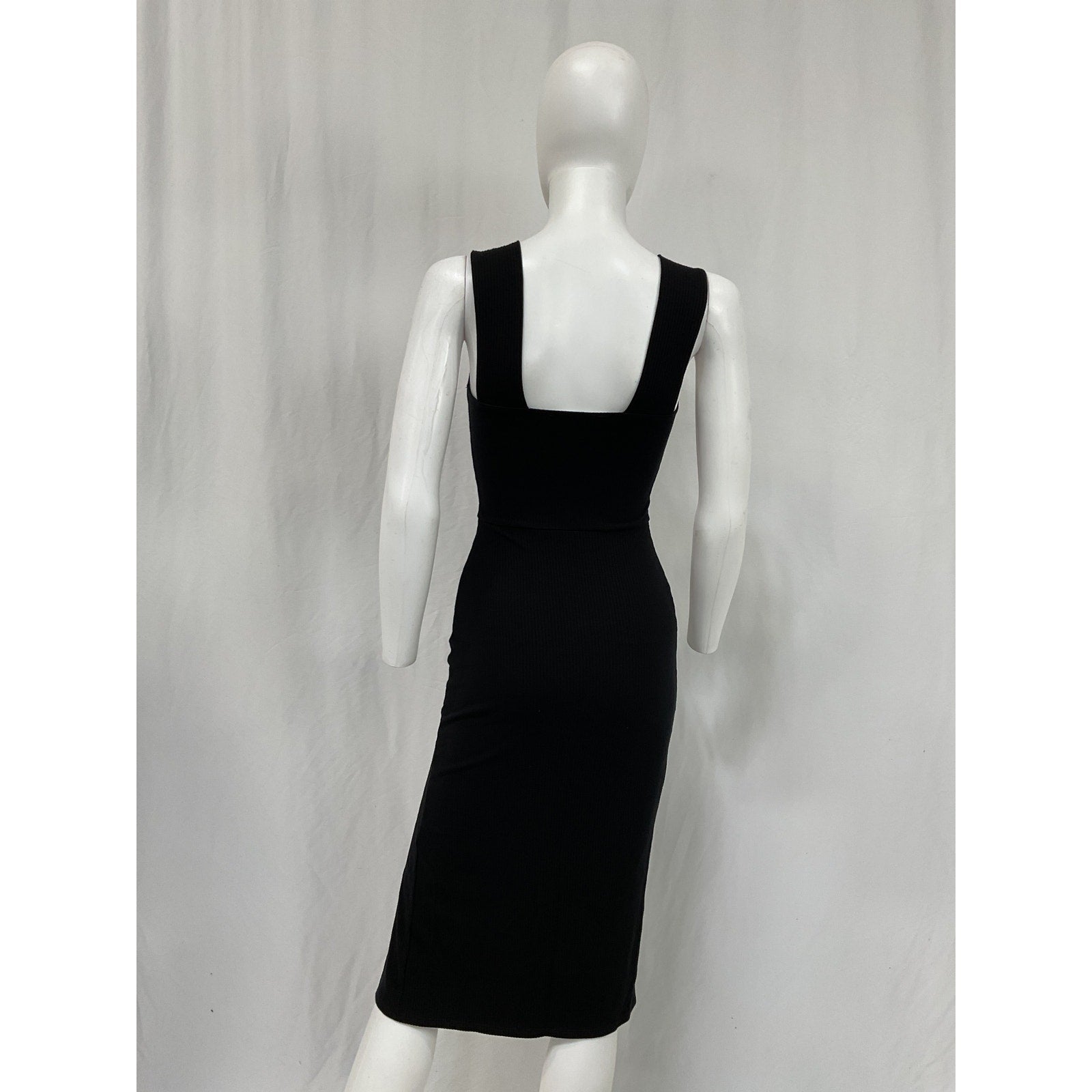 Reformation 'Cassi' Black Tencel Lyocell Knit Dress Size XS