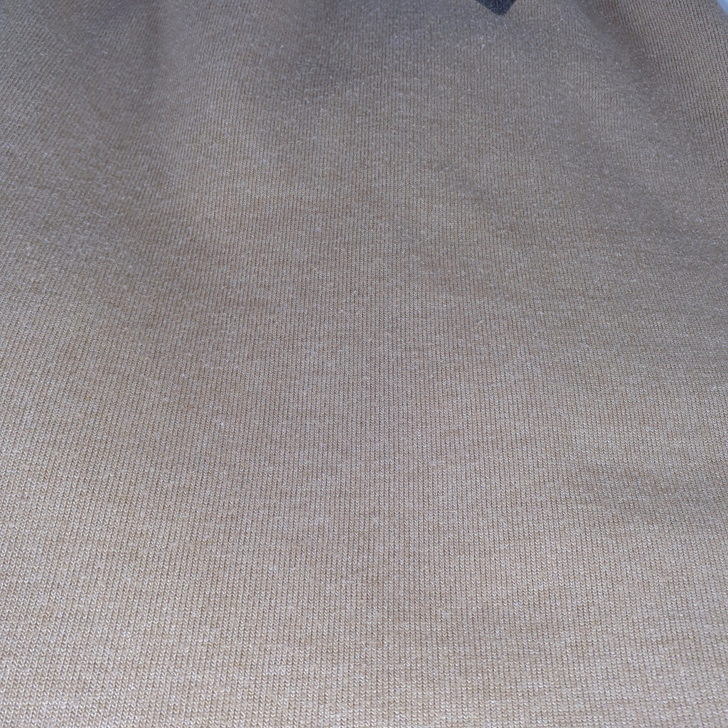 Sprwmn Heart Tri-Blend Brown Polyester Sweatpants Size S