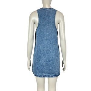 Retrofête Denim Lakeside Rayna Overall Dress Size S