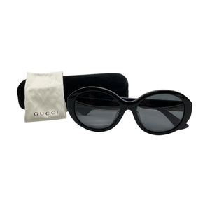 Gucci Classic Multicolor 57mm Round Sunglasses