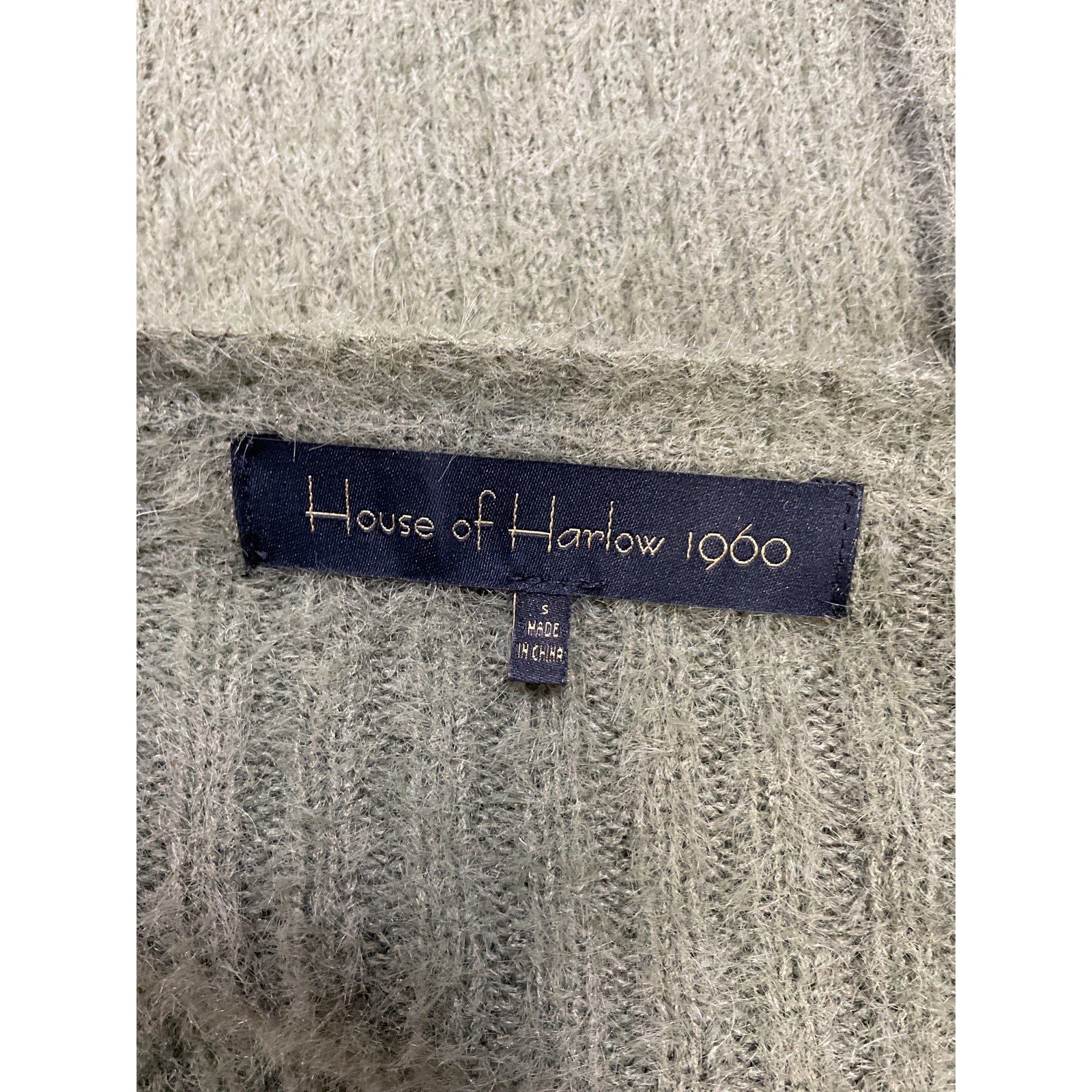 House Of Harlow 1960 x Revolve 'Khalida' Green Nylon Wrap Sweater Size S
