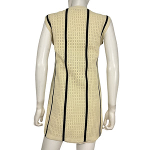 Anine Bing Striped Beige Lanie Dress Size S